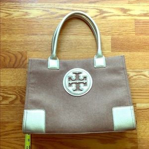 SOLD! Tory Burch Tote. Tan/Beige - wool. Brand New